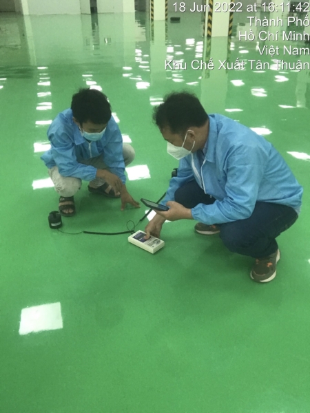 Thi công sơn Epoxy